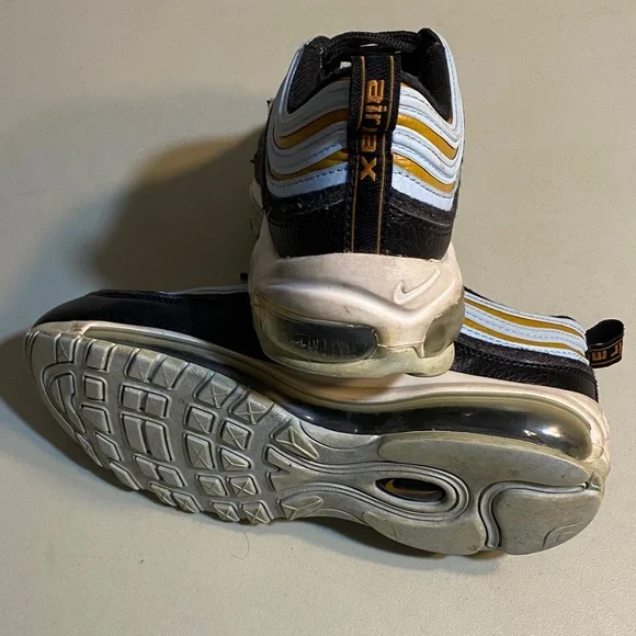 Nike Women's Sneakers - Black, White, Gold - Picture 4 of 5